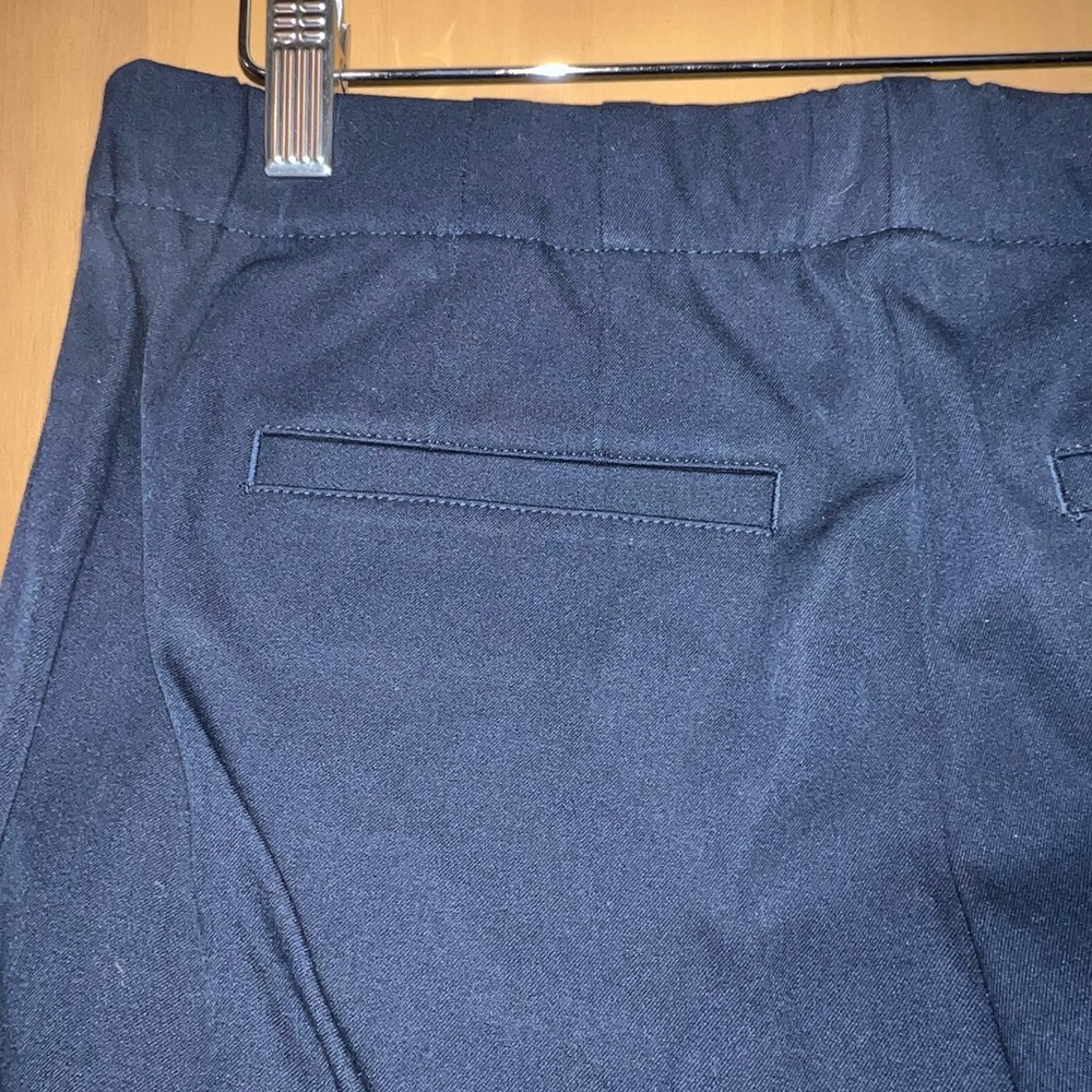 JJill navy blue bistretch knit pull on pants, misses 6, NWT - Picture 5 of 9
